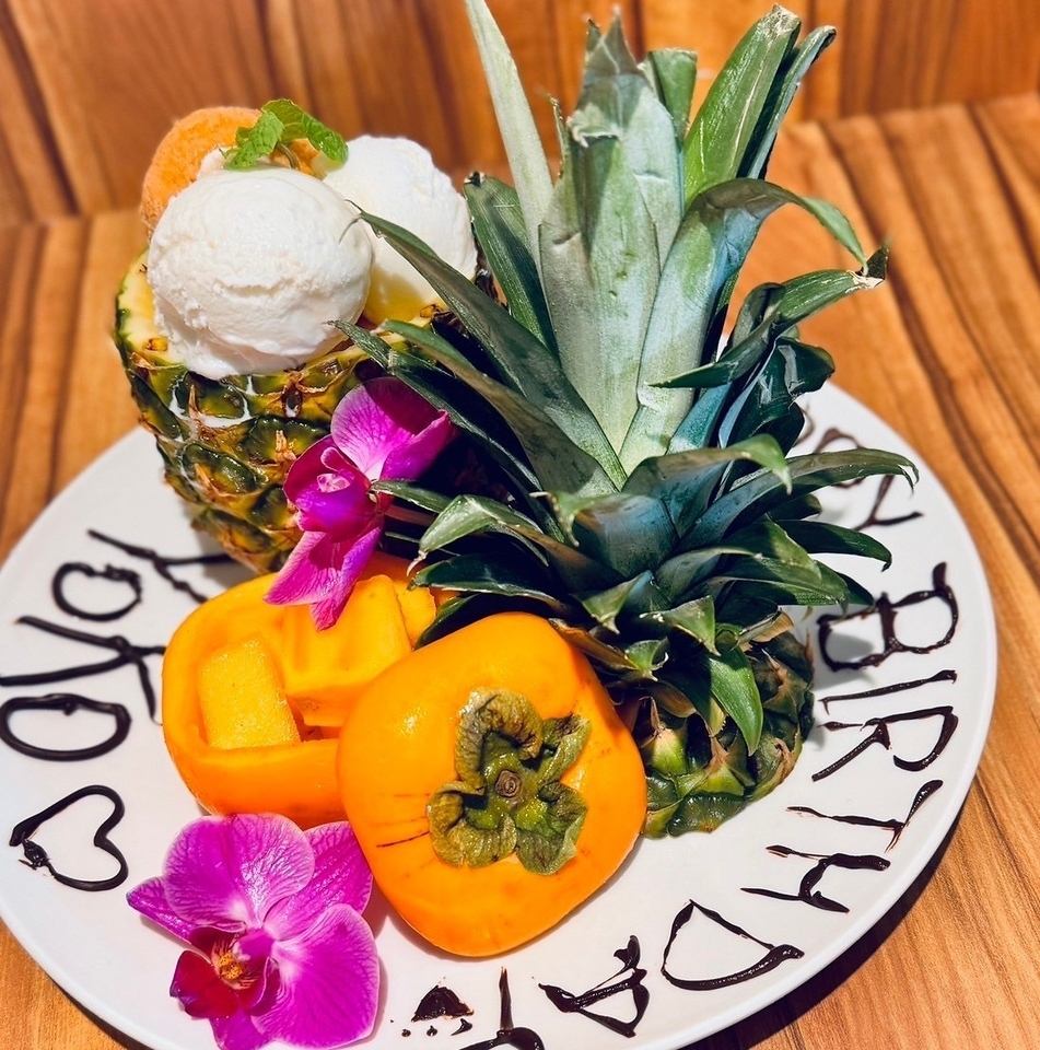 サプライズプレートご相談お待ちしております♪誕生日・記念日に