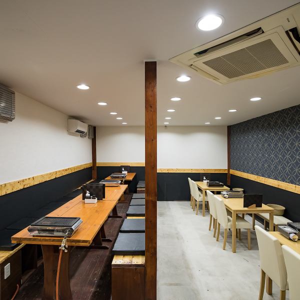 新鮮な魚介を使った浜焼きを楽しむ居酒屋で、仲間との楽しいひとときを過ごそう！明るく清潔な空間が心地よく、居心地も抜群◎美味しい料理を囲みながら、楽しい会話が弾むこと間違いなし♪