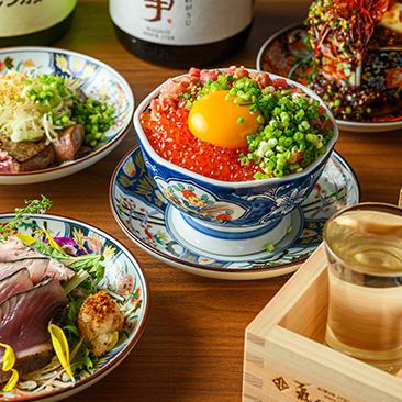 120 minutes of all-you-can-drink draft beer included ★ 10-item course including sashimi and our specialty liver steak for 5,500 yen (tax included)