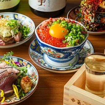 含生啤酒及120分鐘無限暢飲。共10道菜。