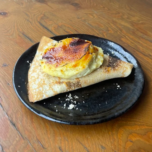 大人気！焼きたてクレープ