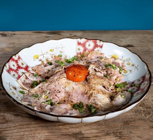 729名物　自家製チャーシュー皿