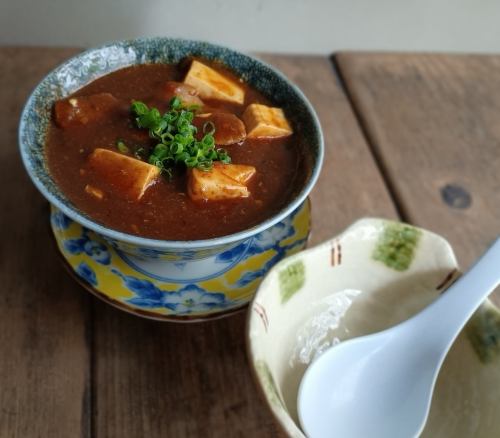俺のマーボー肉豆腐