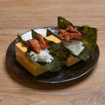 プルドポークおにぎらない