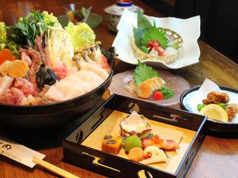 あんこう鍋コース(10月～3月)[お料理のみ]8品7480円（2名様～）