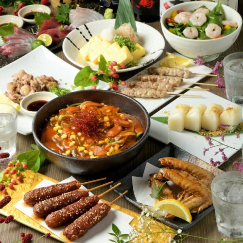 All-you-can-drink courses start from 2,980 yen