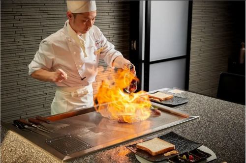 本格鉄板焼ランチ◎