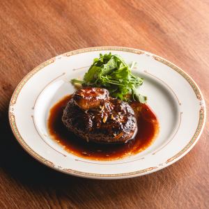 Wagyu hamburger steak & Rossini style