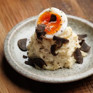 ウフマヨ&黒トリュフポテサラ