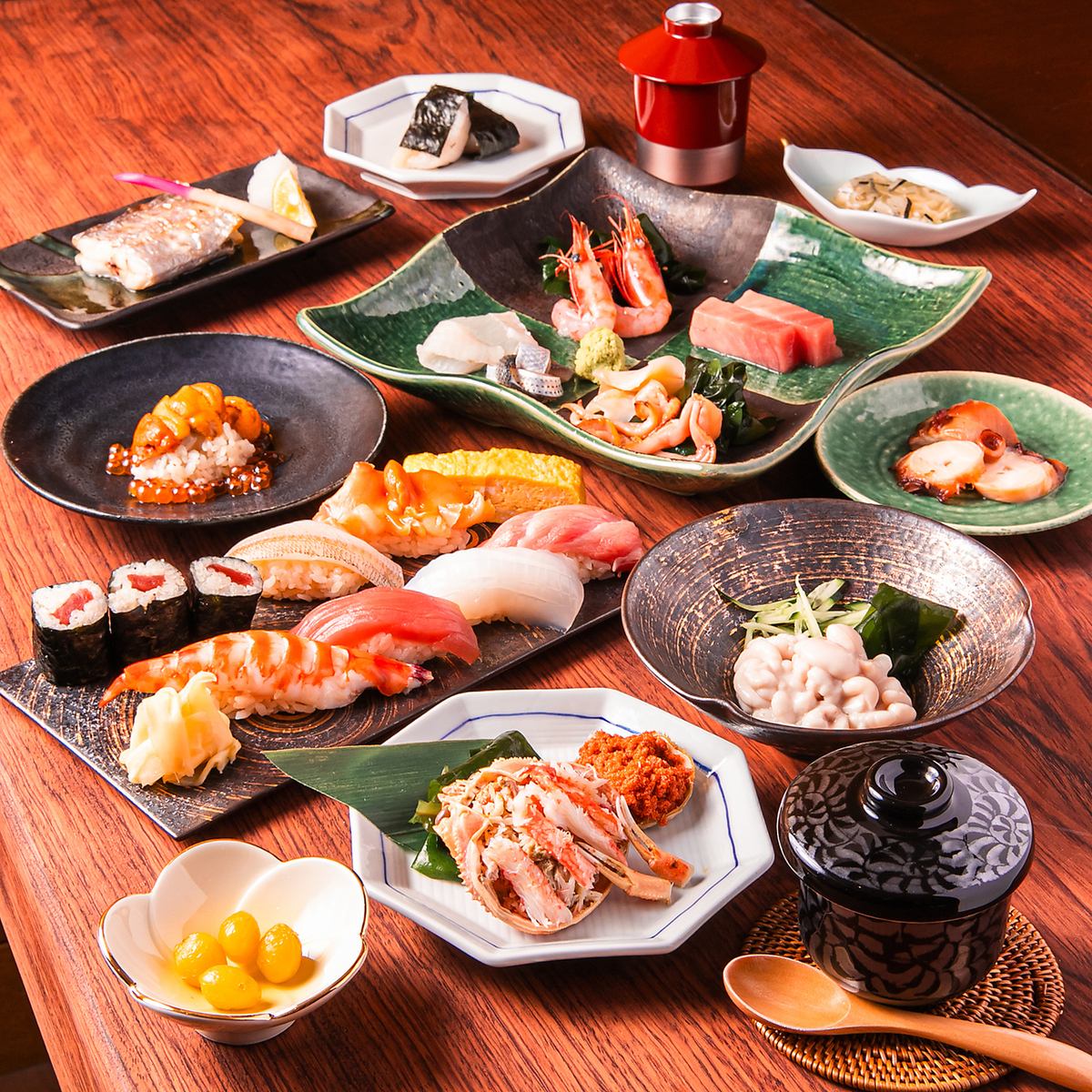 [New Open Sushi Restaurant in Nogizaka] Fresh fish purchased from Toyosu every day ◎ Enjoy sushi in a calm atmosphere ◎