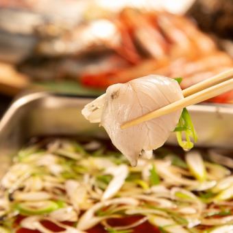 【120分飲み放題付】自慢のおでんと、ブリしゃぶコース全8品/クーポン利用6,500円⇒6,000円