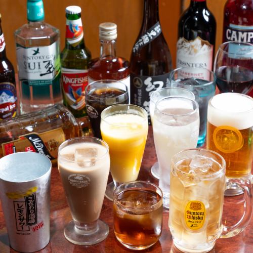 人気の食べ飲み放題♪