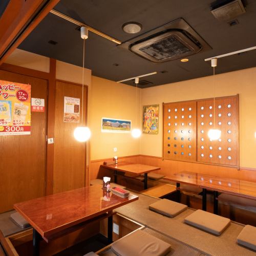 奥には座敷あり◎宴会も盛り上がります!