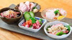 豚刺し 五種盛り