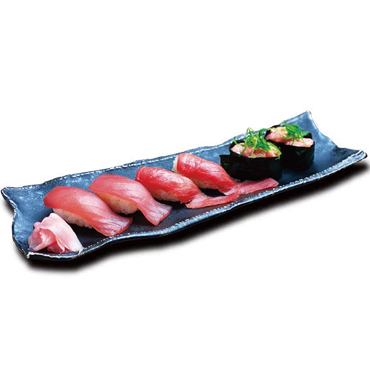 [Popular nigiri platter] 6 pieces of tuna