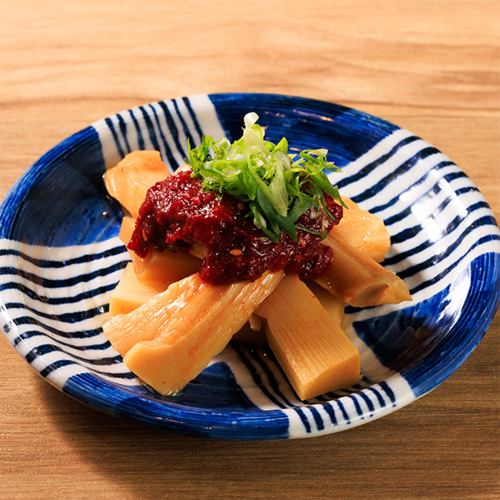 Slightly spicy bamboo shoots