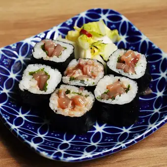 イカ塩辛マヨ玉子