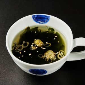 Seaweed soup