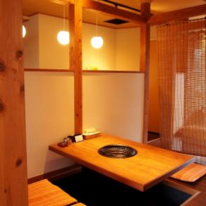 For banquets and families, the digging tatami room is recommended!