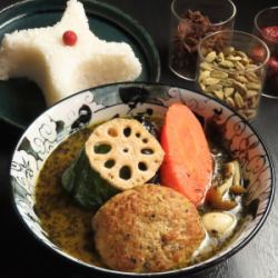 Hand-kneaded hamburger steak