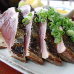 Bonito sashimi