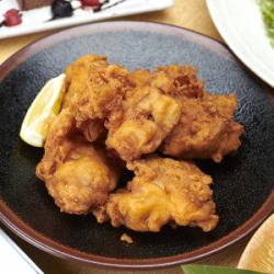 Deep-fried young chicken