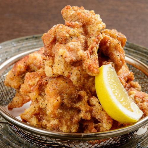 〇●Fried local chicken with scorched ginjo sauce●〇