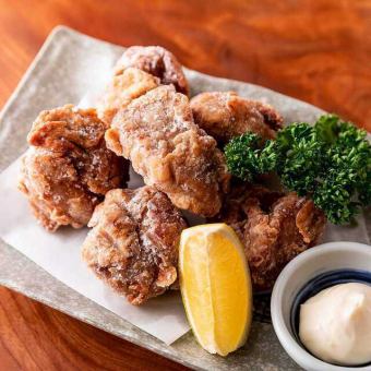 Golden whale fried in tatsuta sauce