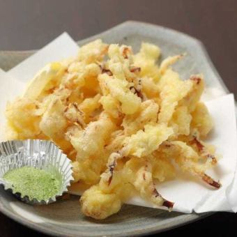 Goto flying squid tempura