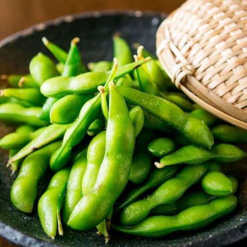 Boiled edamame