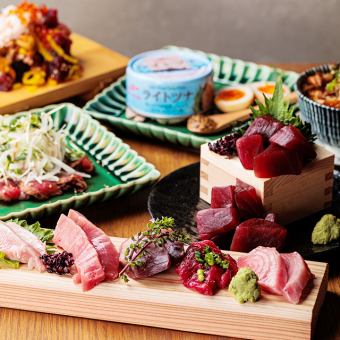 彩コース《生付き3H飲み放題+全9品》ズワイ蟹盛り合わせにイクラと蟹の軍艦など【5000円】