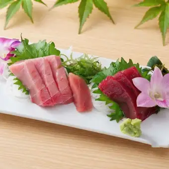 本まぐろ二種 食べ比ベ