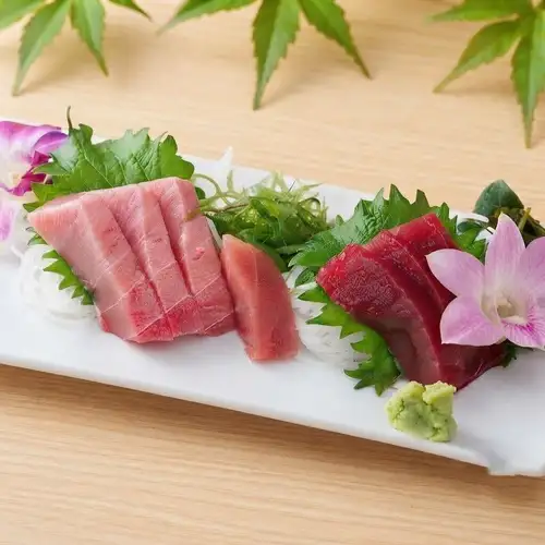 本まぐろ二種 食べ比ベ