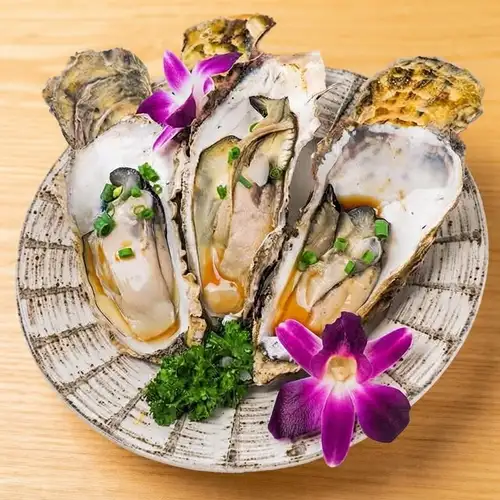 新鮮生岩牡蠣 生搾りポン酢