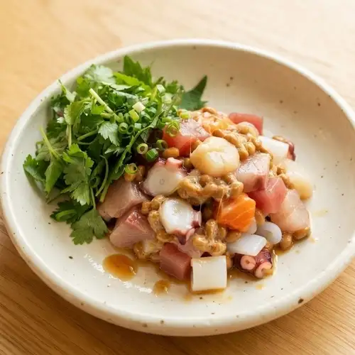 彩海鮮納豆バクダン ネバネバポン酢