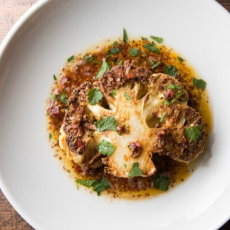 The Burn Vegan Dinner Course