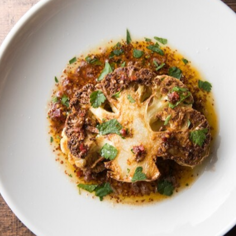 The Burn Vegan Dinner Course