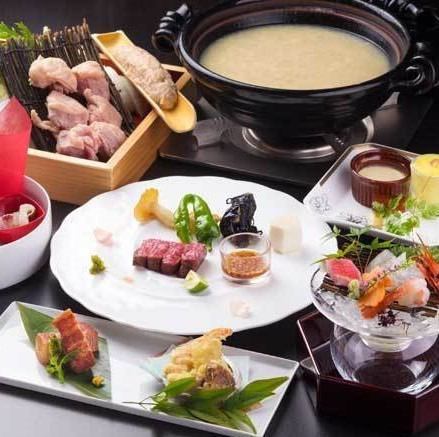 水炊き会席　8000円/10000円/12000円(税込)