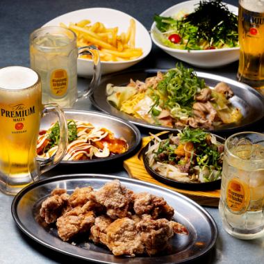 各種ご宴会に◎2時間飲み放題付き食べ放題コース2800円（税込）～