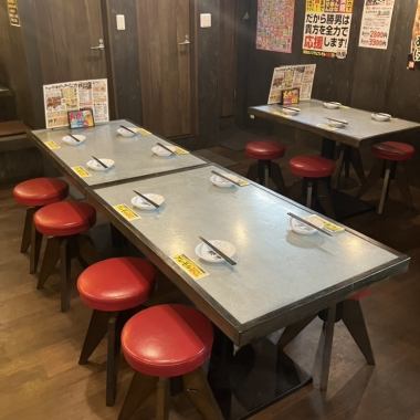 ≪ふらっと当日の飲み会に♪≫テーブル席、カウンター、掘りごたつなど、当店では様々な席タイプでご案内！少人数ので飲み会にも食べ放題コースをお楽しみ頂けます。サク飲み、がっつり食べ放題など是非勝男の唐揚げをご賞味ください♪