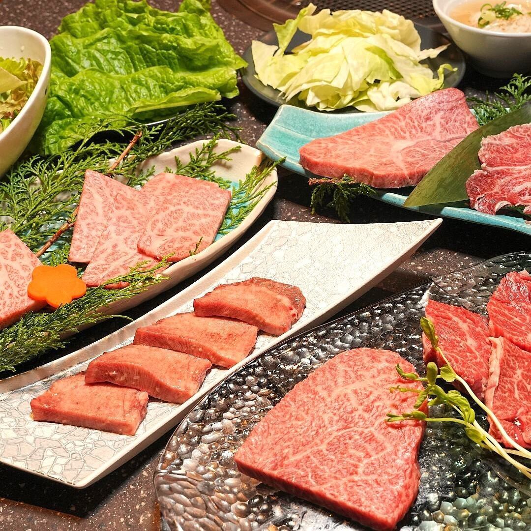 A5ランクの上質な黒毛和牛焼肉と韓国料理