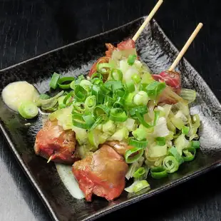 Liver and green onion