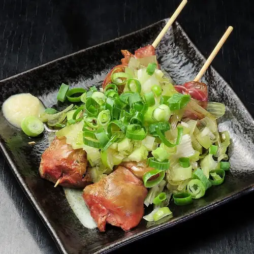 Liver and green onion