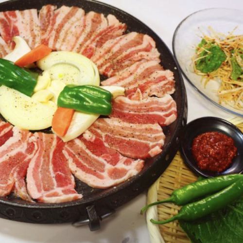 All you can eat samgyeopsal♪