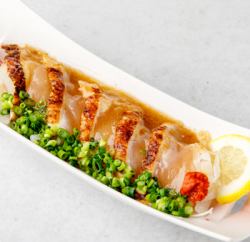 Seared chicken (carpaccio style)