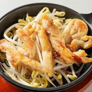 希少部位 鶏ミスジ鉄板焼き