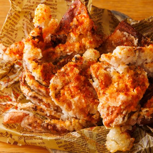 Fried soft shell crab with spices