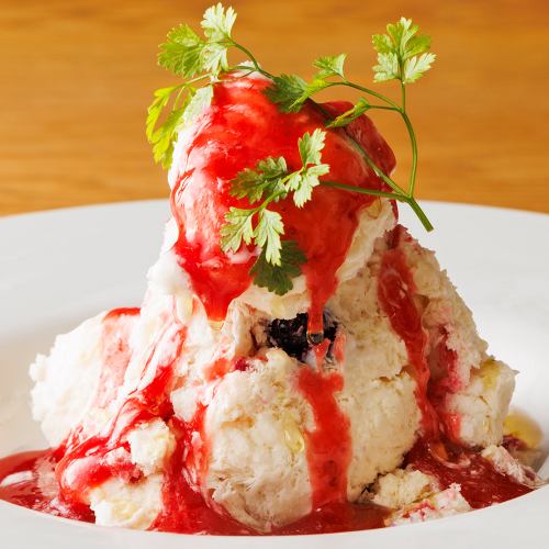 Strawberry and Mixed Berry Semifreddo