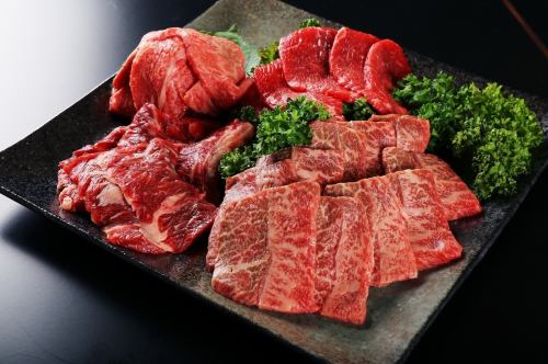 和牛4種盛り合わせ