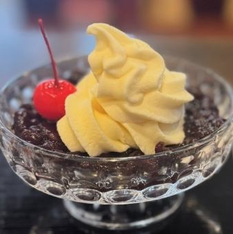 クリームぜんざい